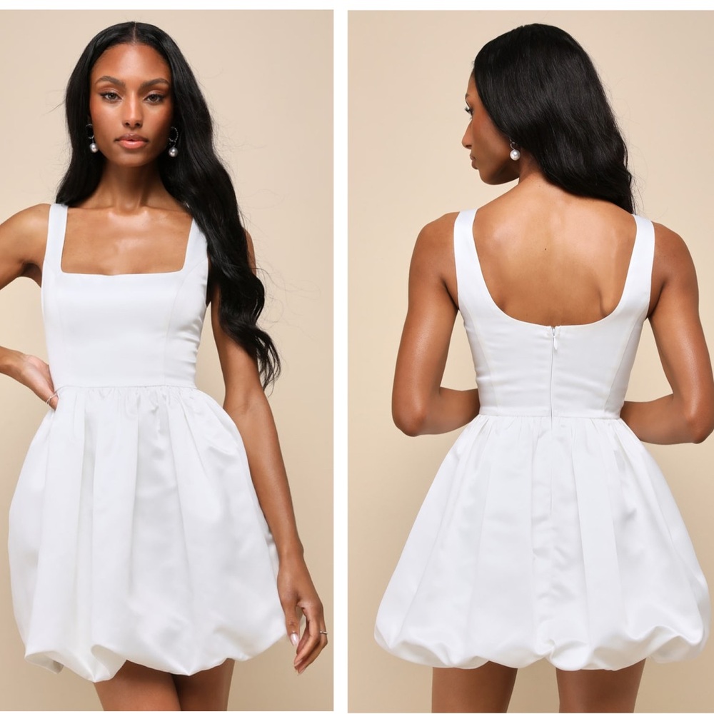 Lulu's White Mini Dress